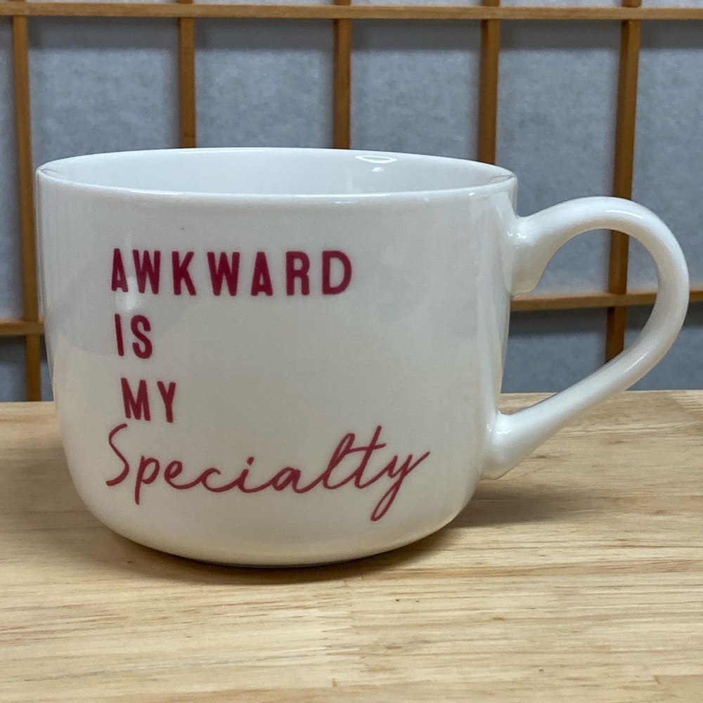 Opalhouse Awkward is My Specialty Mug 16 oz